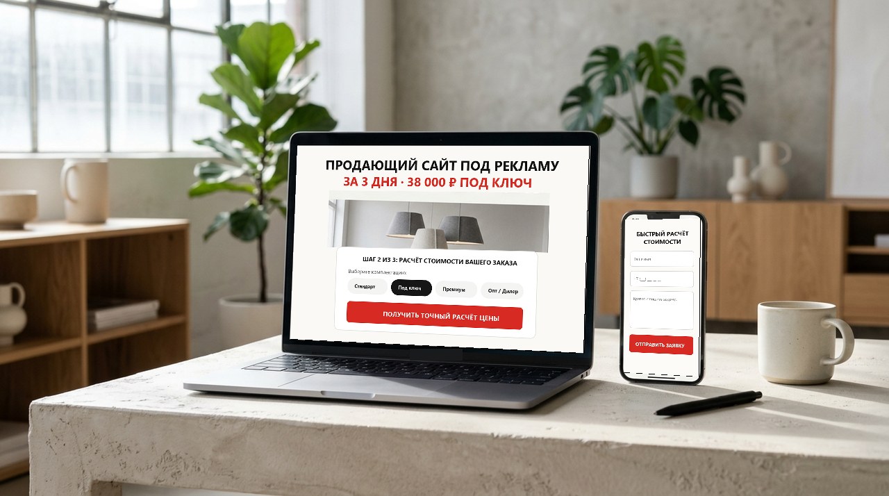 Интерактивный прототип и калькулятор стоимости